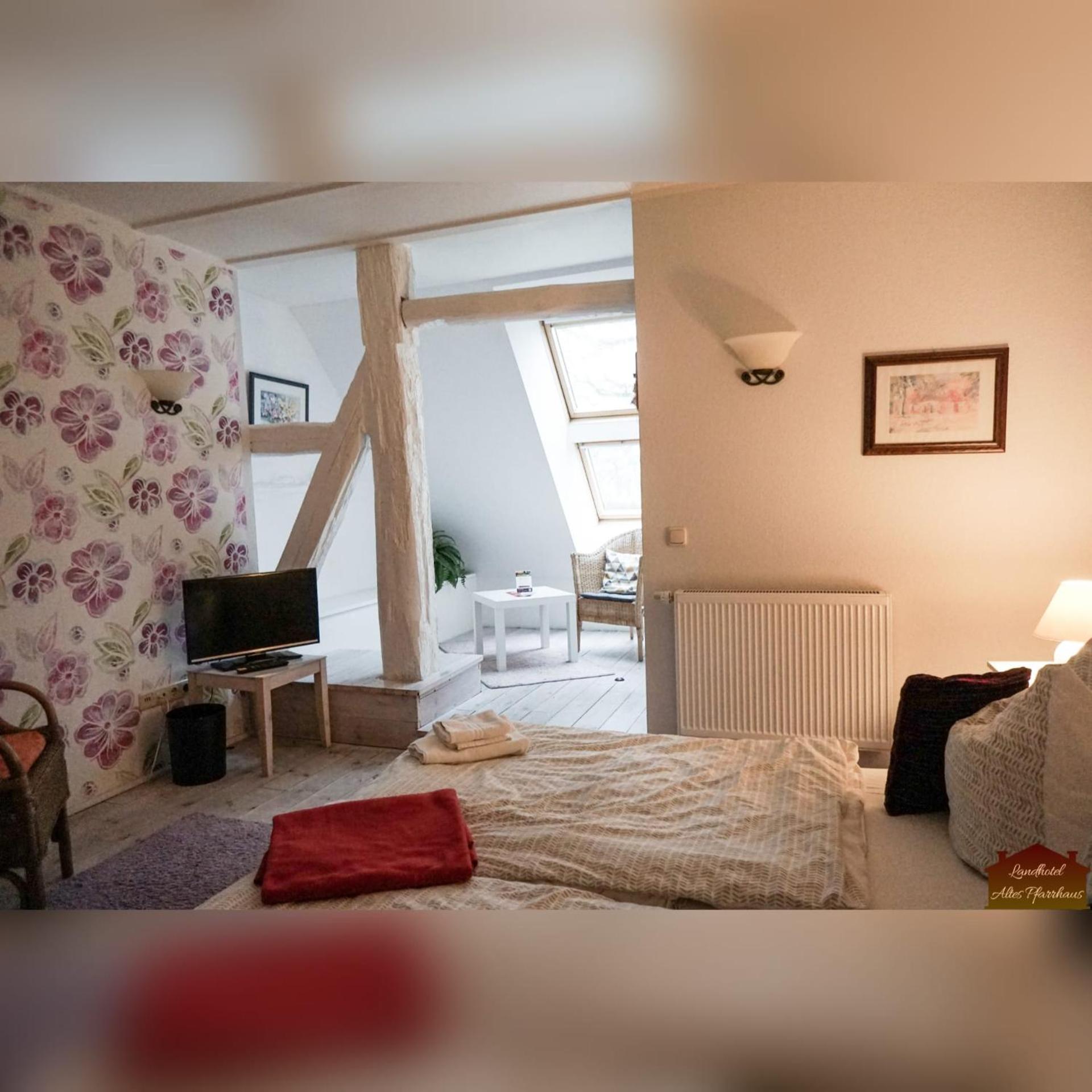 Hotelpension Pfarrhaus Alt Schwerin Extérieur photo
